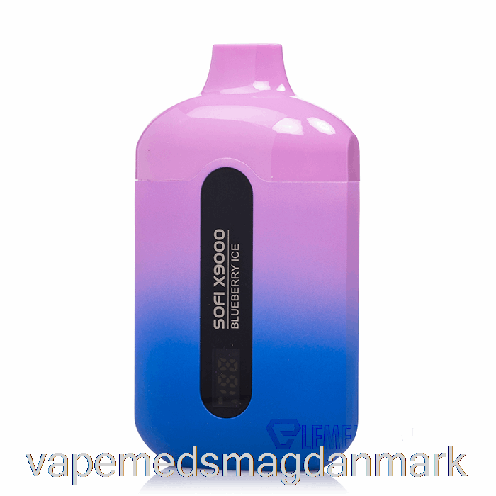 Vape Væske Sofi X9000 0% Nul Nikotin Smart Engangs Blåbæris